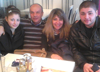 Antonia, George, Marianna and Ivos